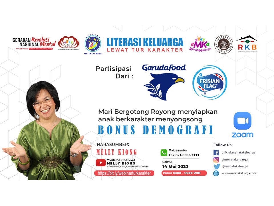 Webinar Parenting bersama Melly Kiong 